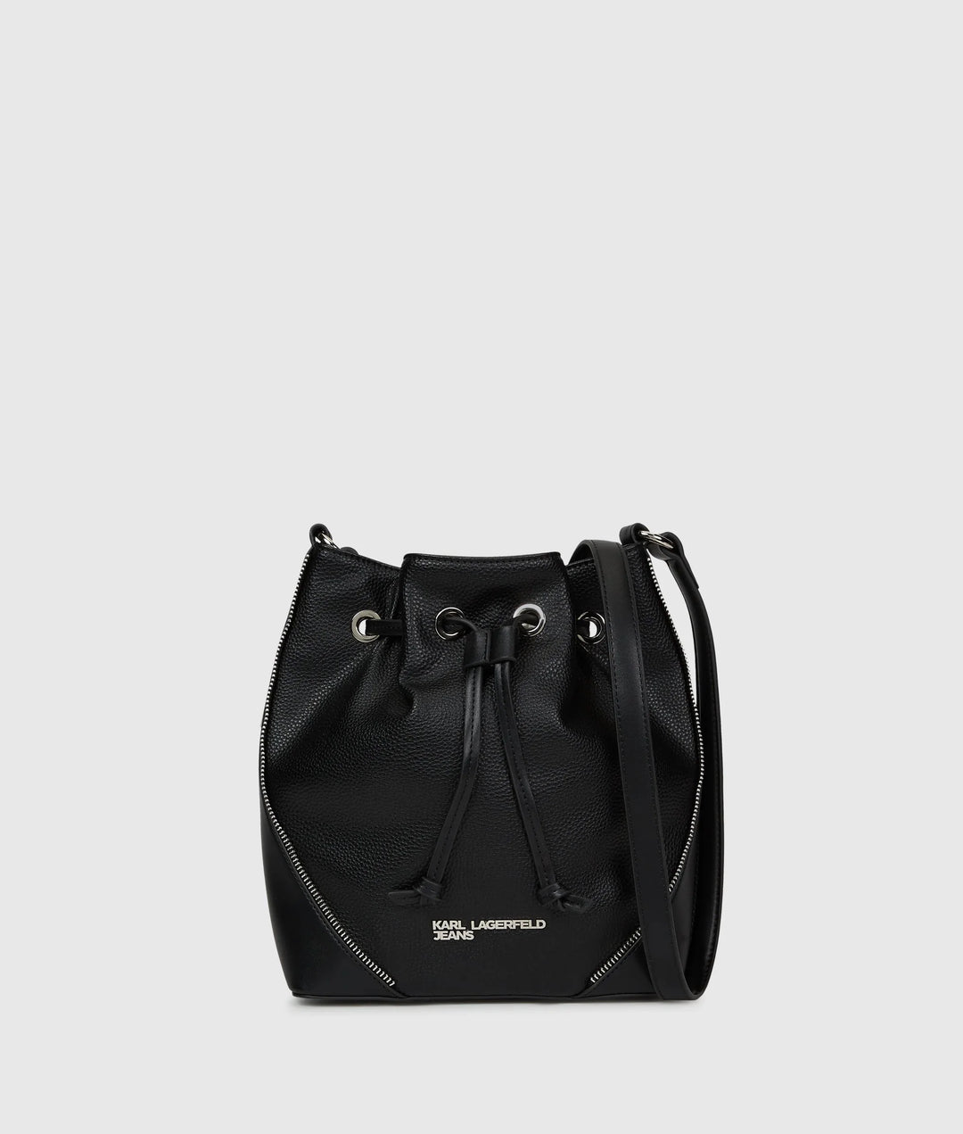 Karl Lagerfeld Rebel Bucket Bag | Black