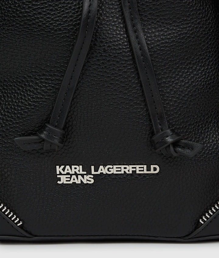 Karl Lagerfeld Rebel Bucket Bag | Black