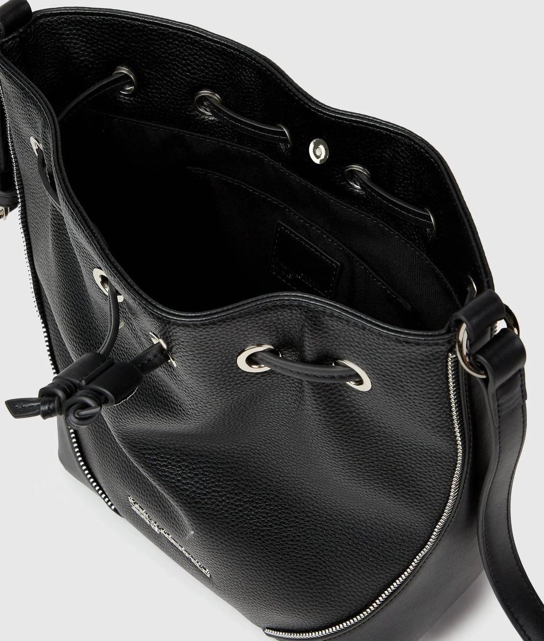 Karl Lagerfeld Rebel Bucket Bag | Black