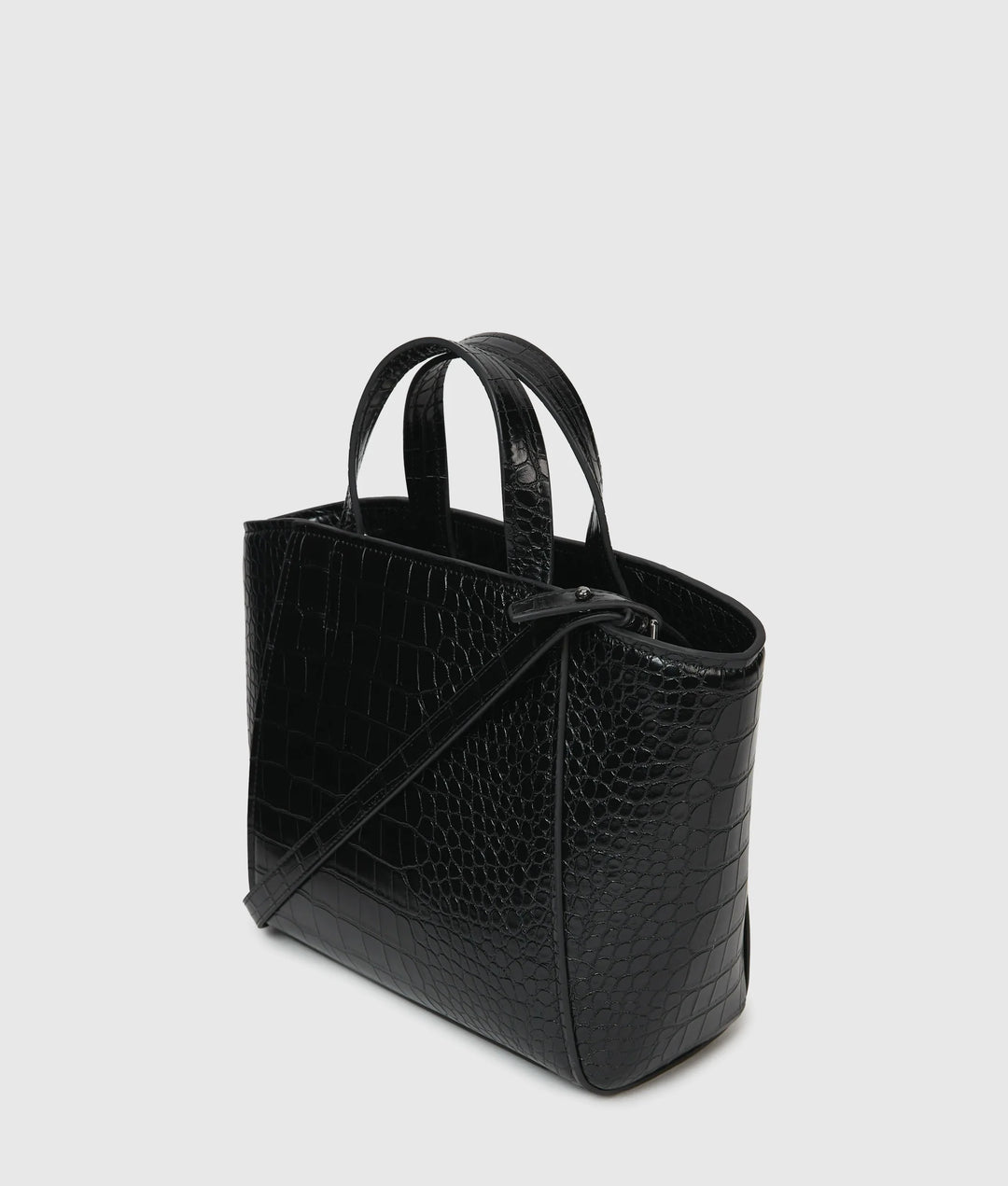 Karl Lagerfeld Karl Quote Mini Tote Bag | Black