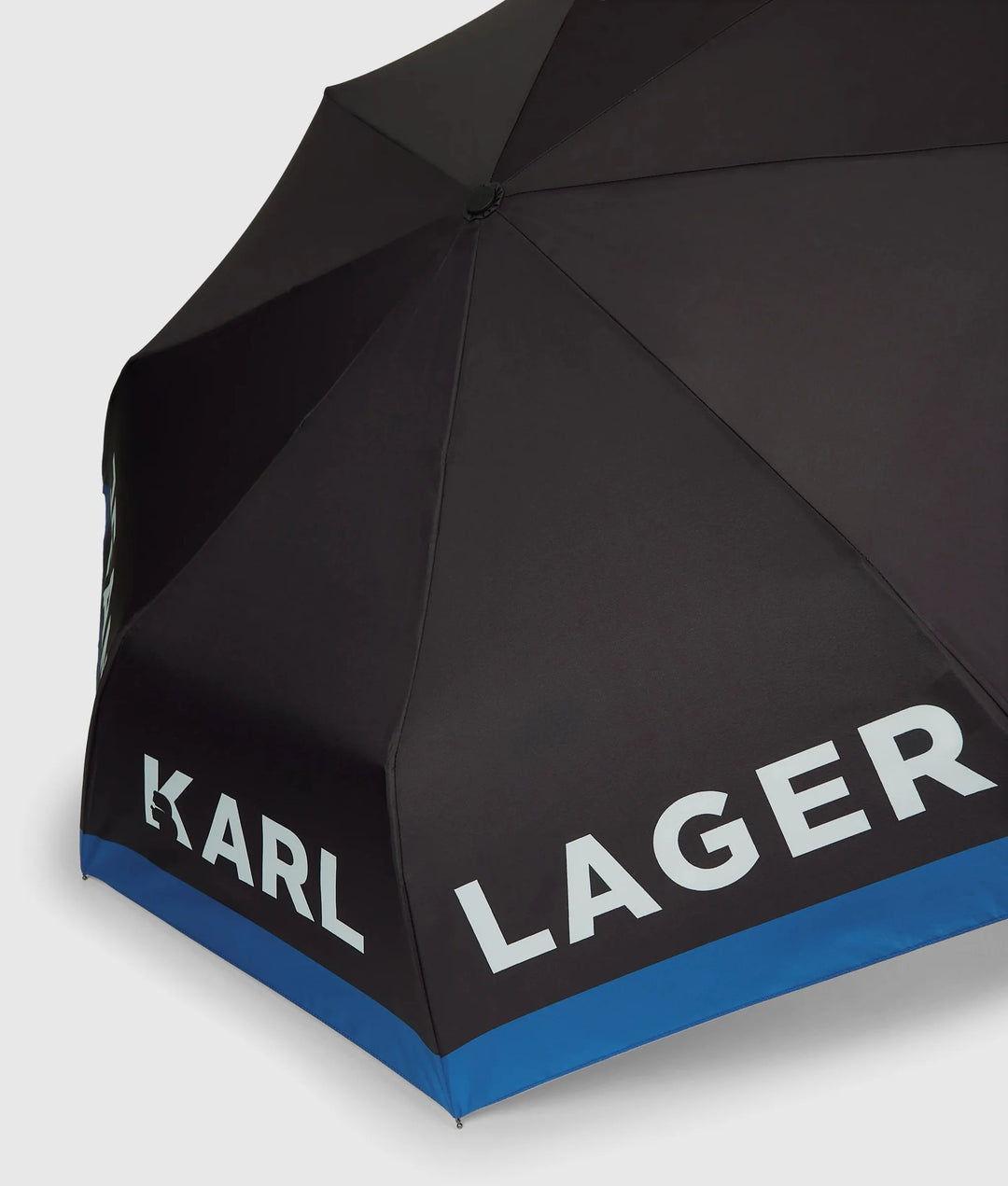 Karl Lagerfeld Essential Logo Umbrella | Black