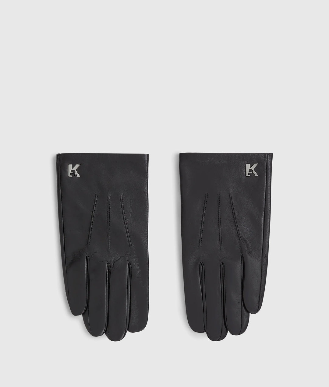Karl Lagerfeld K Logo Leather Men&