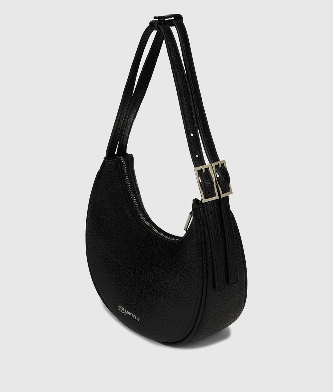 Karl Lagerfeld K Logo Half Moon Bag | Black