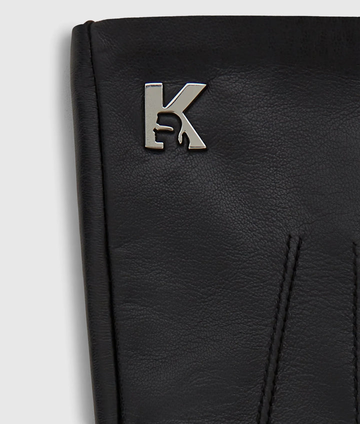 Karl Lagerfeld K Logo Leather Women&