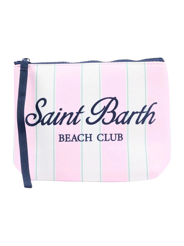 Bolsa MC2 Saint Barth Aline | Rosa/Blanco