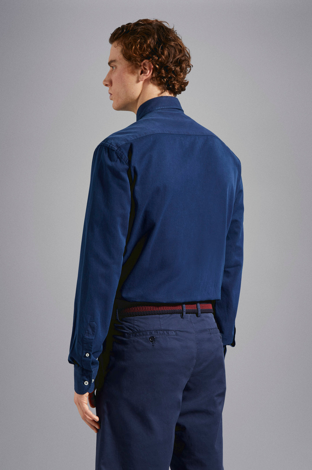 Paul & Shark Cotton Denim Shirt | Navy