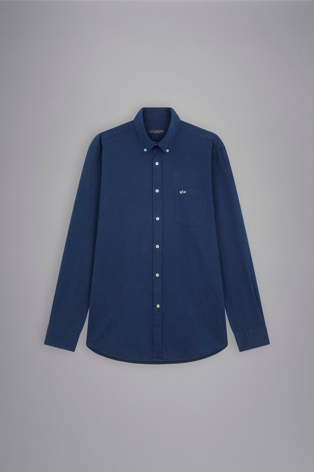 Paul & Shark Cotton Denim Shirt | Navy