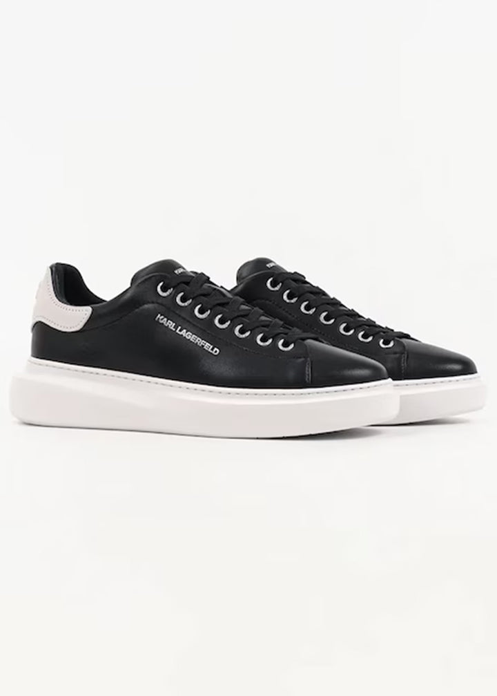 Karl Lagerfeld Kore Karl NFT Relief Sneakers | Black/White