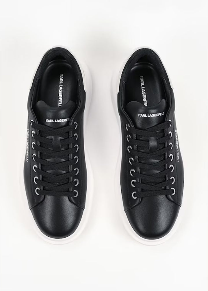 Karl Lagerfeld Kore Karl NFT Relief Sneakers | Black/White