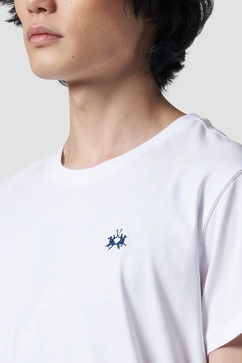 La Martina Ανδρικό T-shirt Κανονικής Γραμμής-Serge | Λευκό