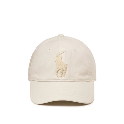 Ralph Lauren Twill Big Pony Cap | Clubhouse Cream