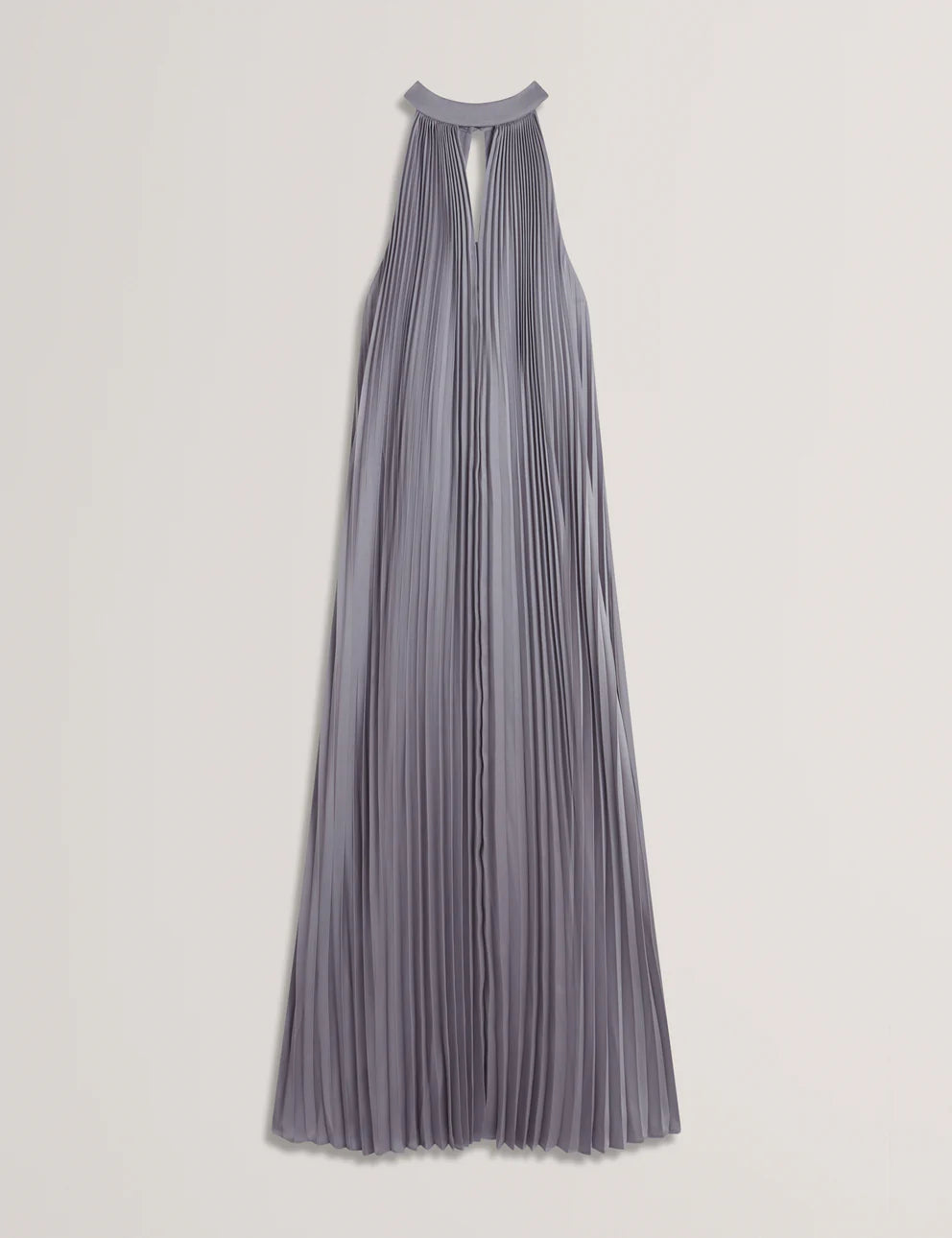 Ted Baker Grenya Pleated V-Neck Maxi Dress | Lilac
