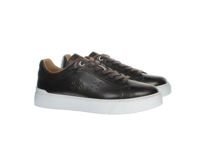 La Martina LFM262020-1T014, Marrone scuro, vista laterale
