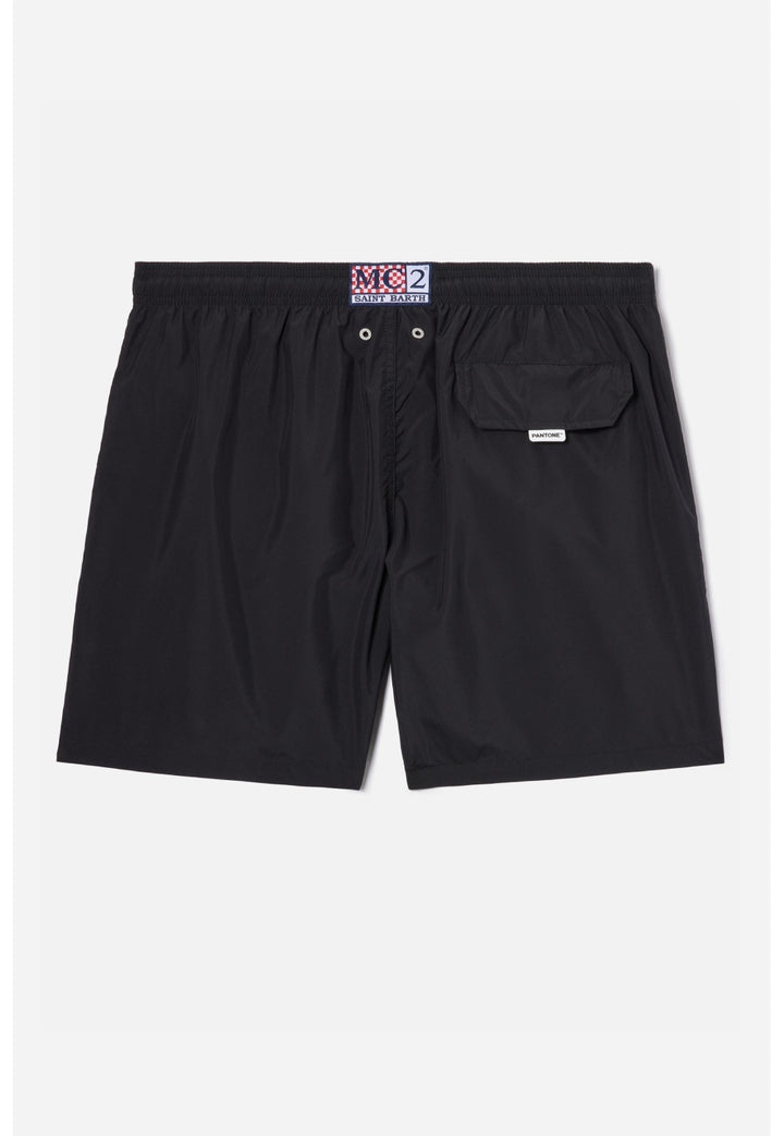 Short de bain MC2 Saint Barth Lighting Pantone | Noir