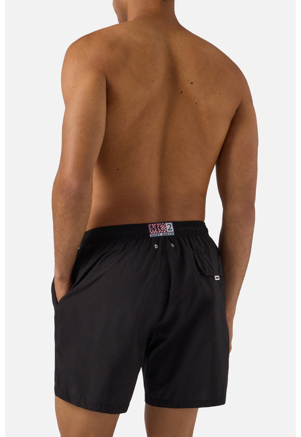 Short de bain MC2 Saint Barth Lighting Pantone | Noir