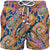 MC2 Saint Barth Mid Length Μαγιό 70's Print | Paisley Orange