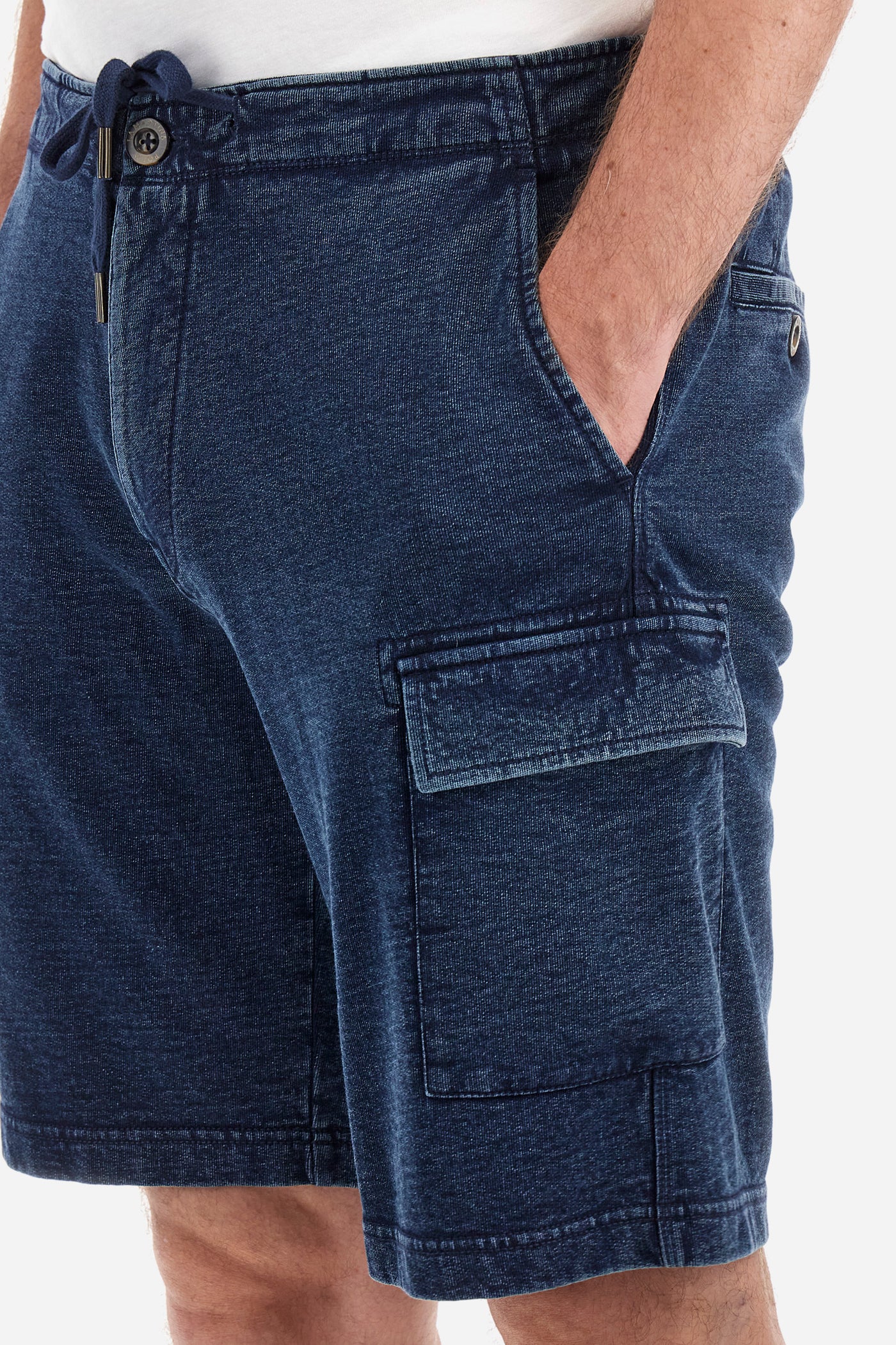 La Martina Bermuda with Pocket | Dark Indigo