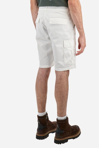La Martina Men's Cargo Bermuda | White