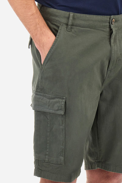 La Martina Men's Cargo Bermuda | Olive