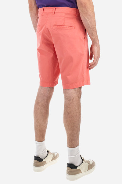 La Martina Regular Fit Cotton Twill Bermuda Shorts – Vardan | Coral