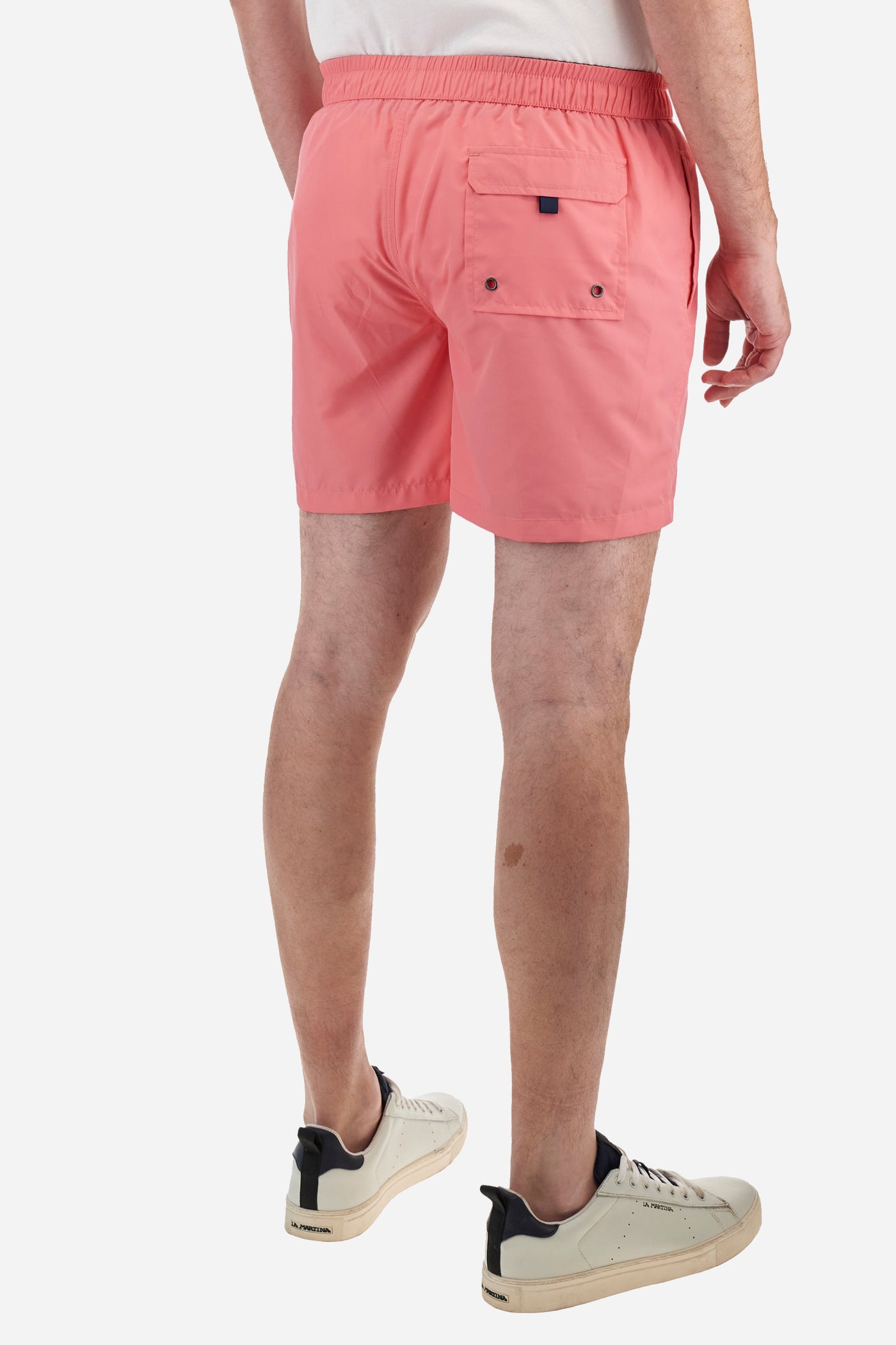 La Martina Regular Fit Nylon Swimsuit - Clint | Pink