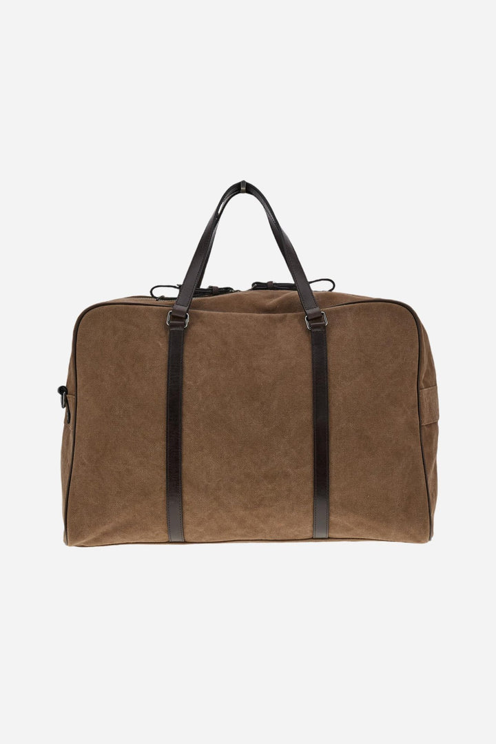 La Martina MBW006-LCP50 in cocoa, back view