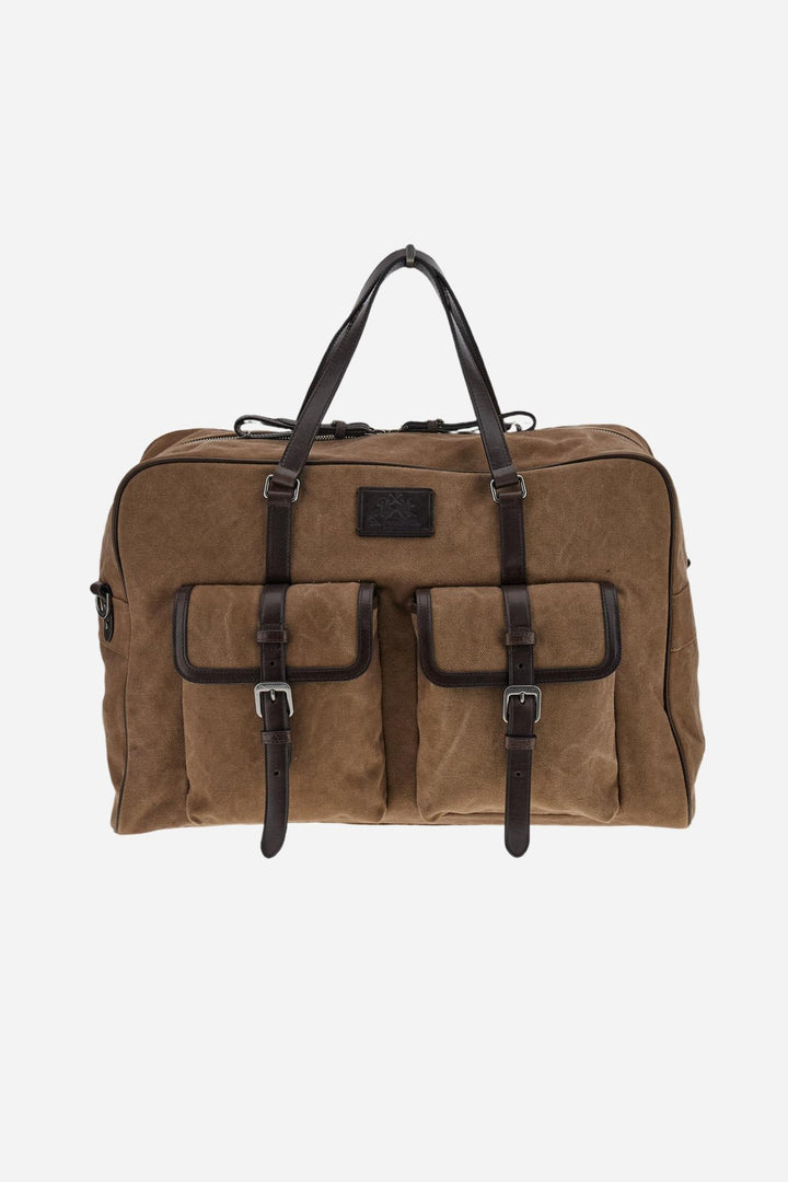 La Martina MBW006-LCP50 in cocoa, front view