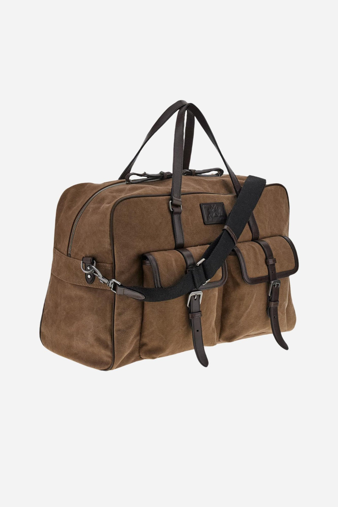 La Martina MBW006-LCP50 in cocoa, side view
