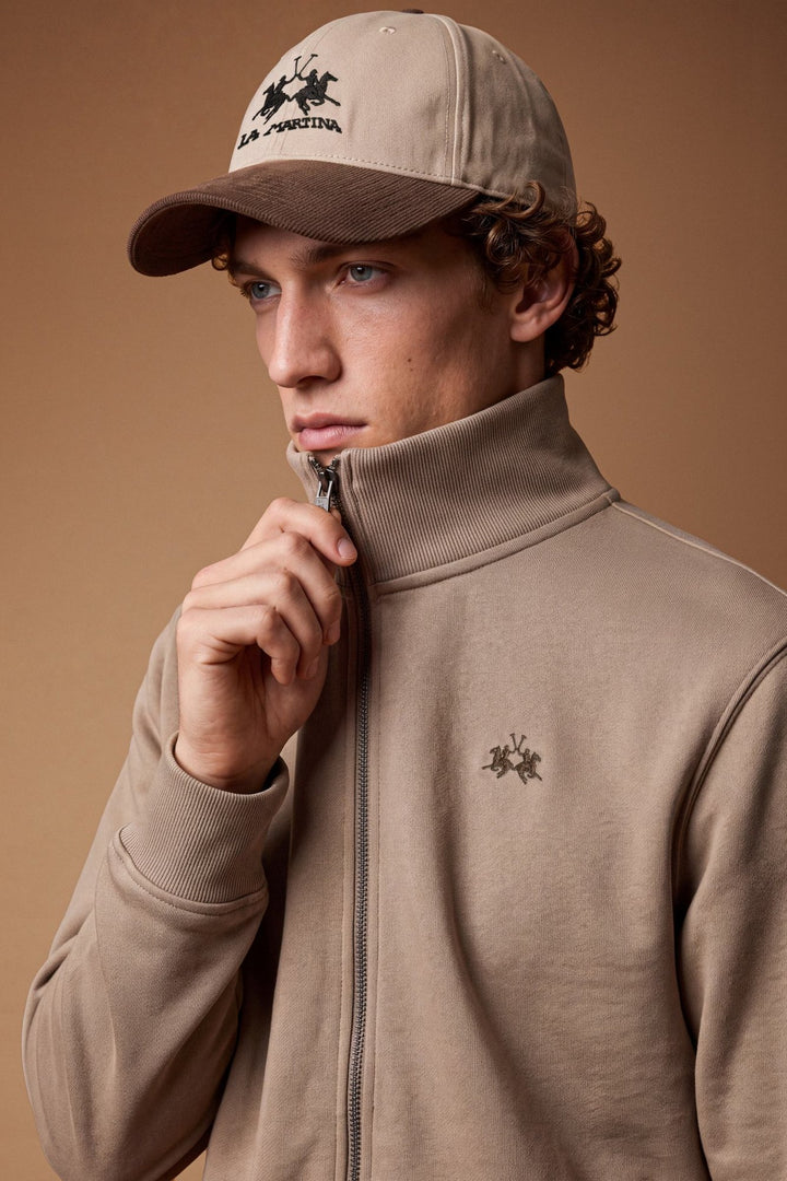 La Martina MDF004-FP564, Vintage-Khaki, Detailansicht