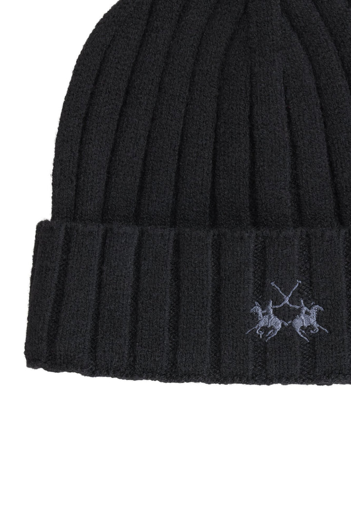 La Martina MDH003-YW131 in black, detail view