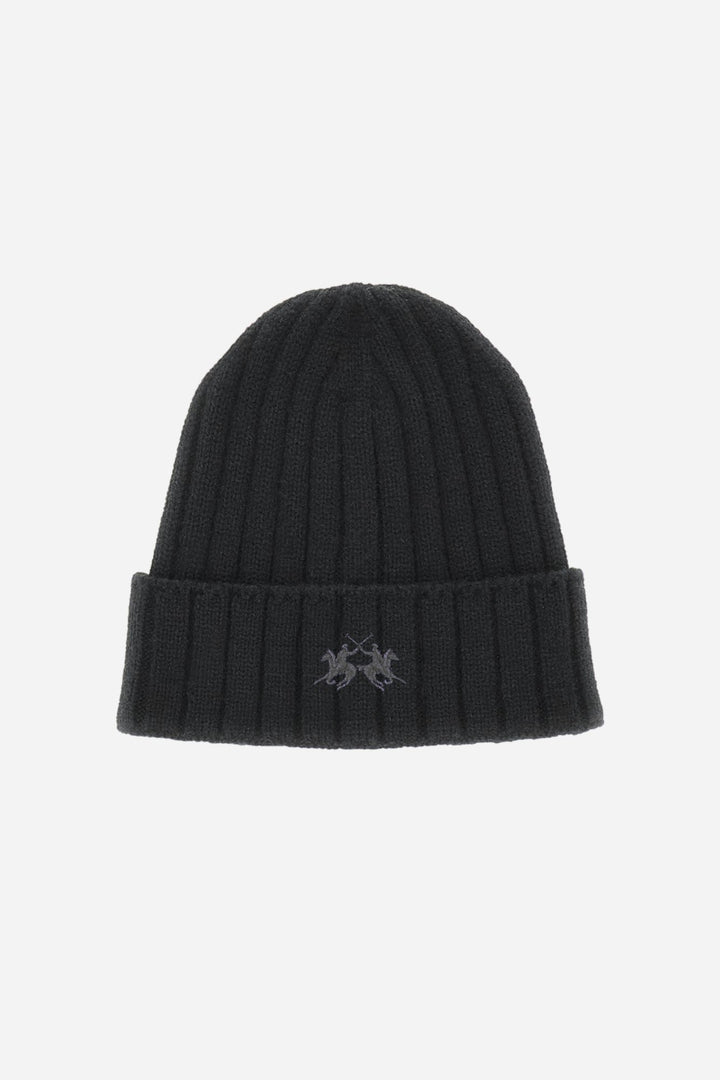 La Martina MDH003-YW131 in black, front view