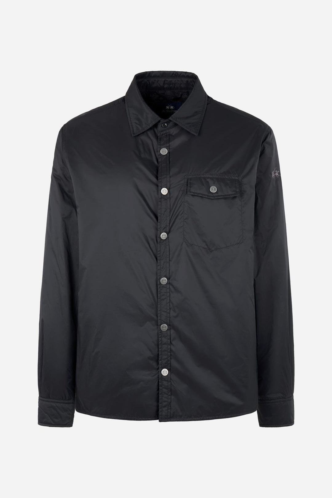La Martina MDO018-PA012 in black, front view