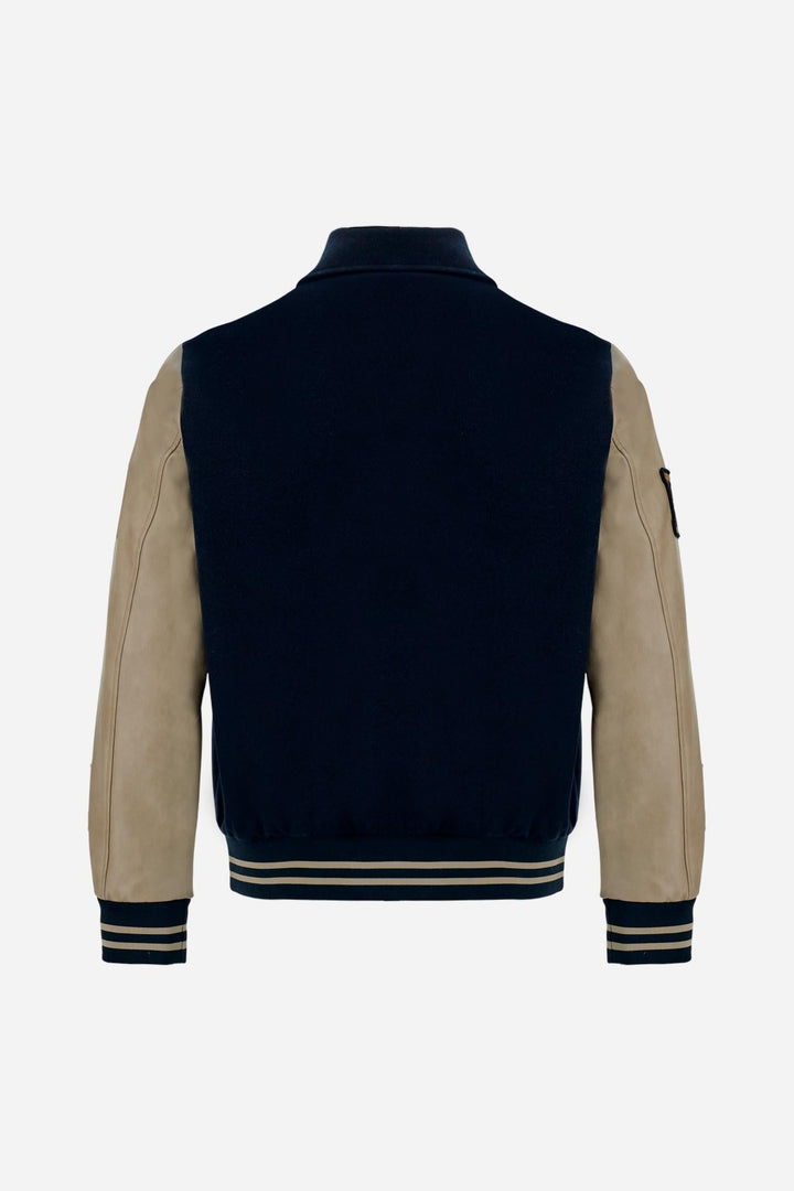 La Martina MDO300-FT054, NAVY BLAZER/SHEER BL, Rückansicht