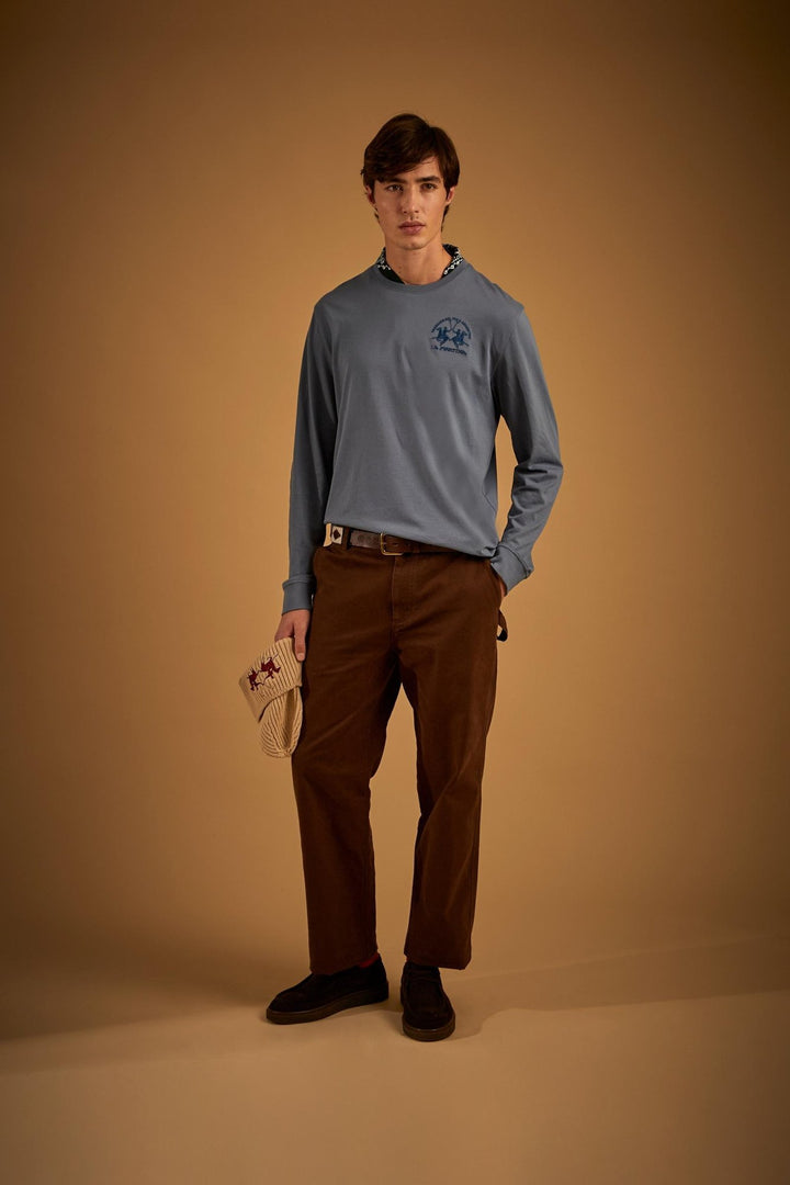 La Martina MDR003-JS388, FLINT STONE, Ganzkörperansicht am Model