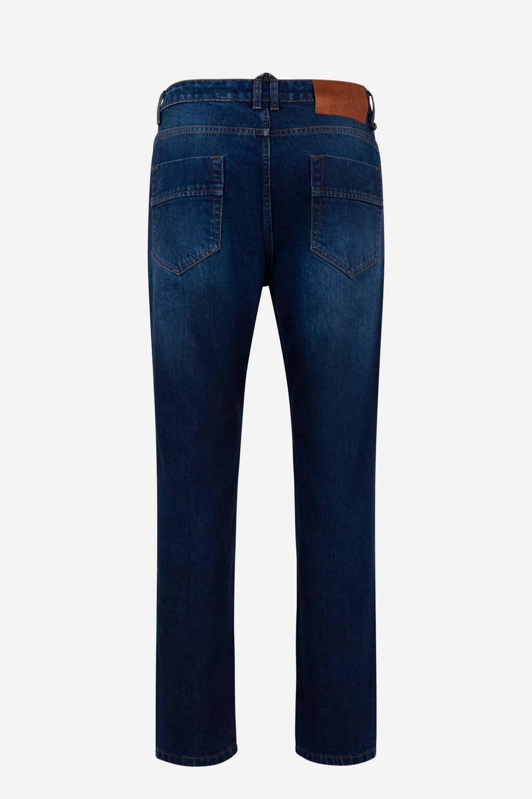 La Martina MDT017-DM117, Denim indigo moyen foncé, vue de dos