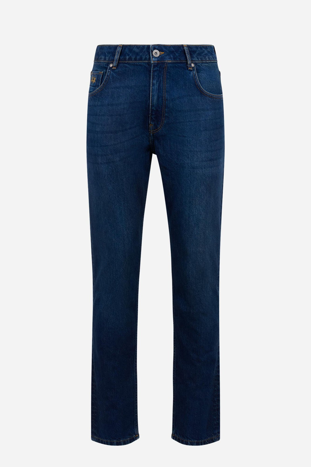 La Martina MDT017-DM117, Denim indigo moyen foncé, vue de face