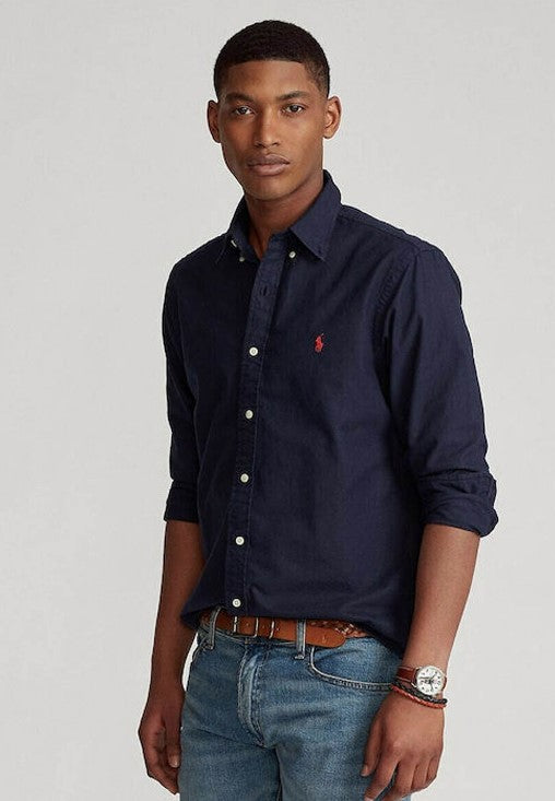 Ralph Lauren Oxford Slim Fit Shirt | Cruise Navy