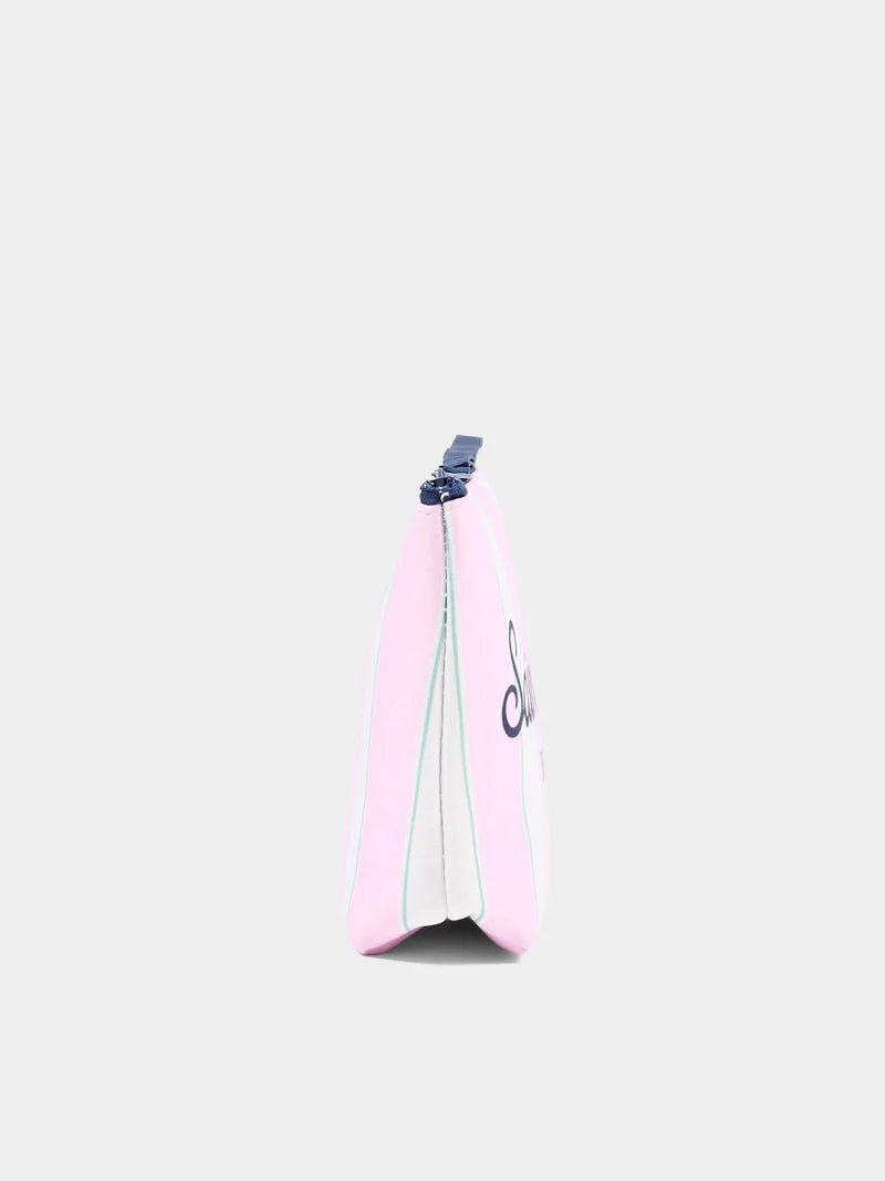 Bolsa MC2 Saint Barth Aline | Rosa/Blanco