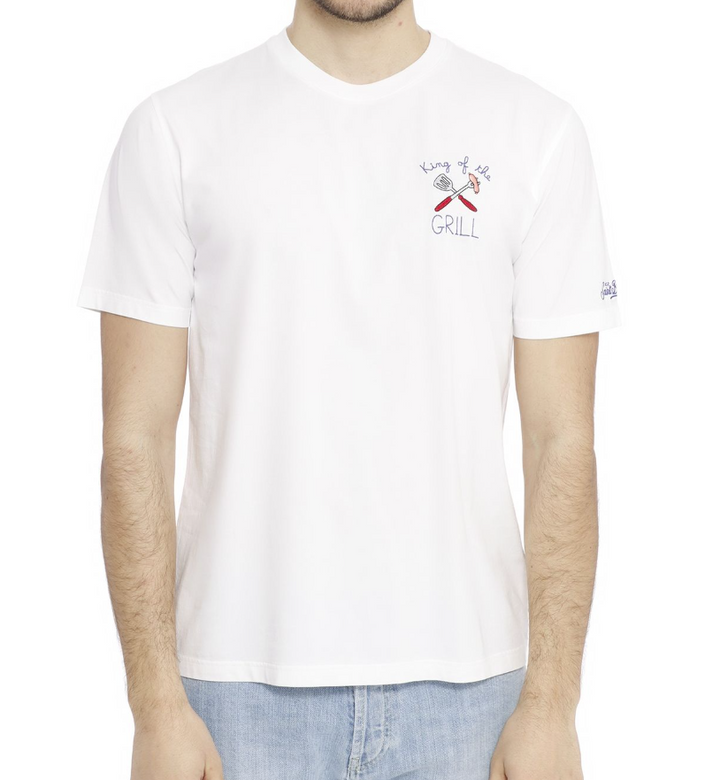 MC2 Saint Barth Portofino BBQ King T-shirt | White