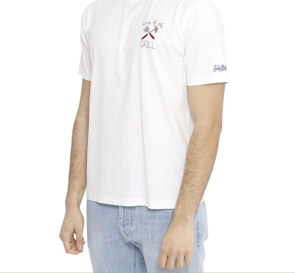 MC2 Saint Barth Portofino BBQ King T-shirt | White