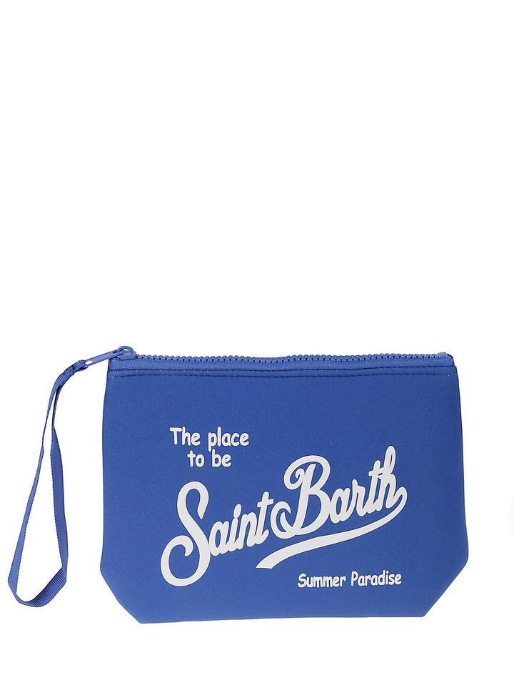 MC2 Saint Barth Aline Scuba Pouch | Cobalt Blue