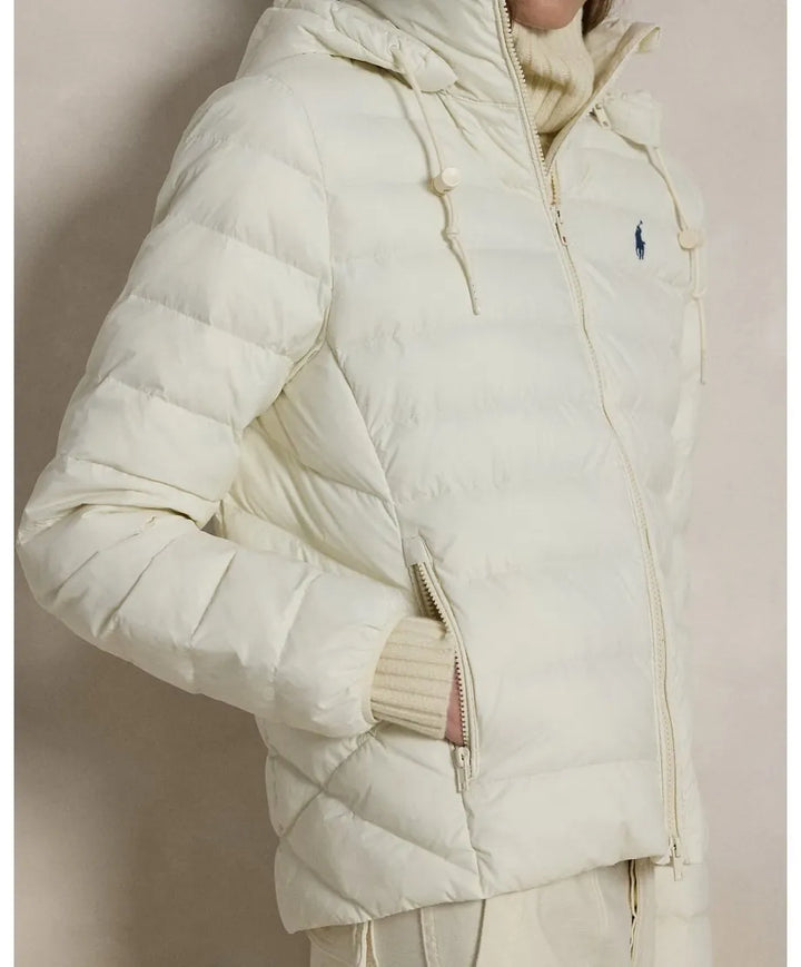 Ralph Lauren Quilted Water Resistant Packable Jacket | Estate Cream