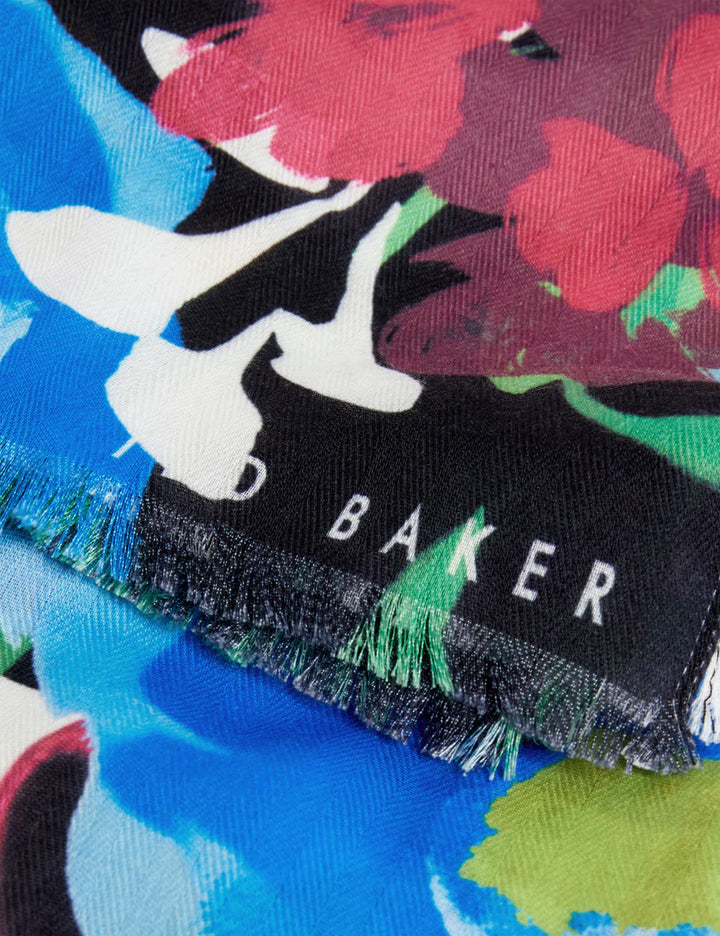 Ted Baker Sandyys Bouquet Print Woven Scarf | Multicolor