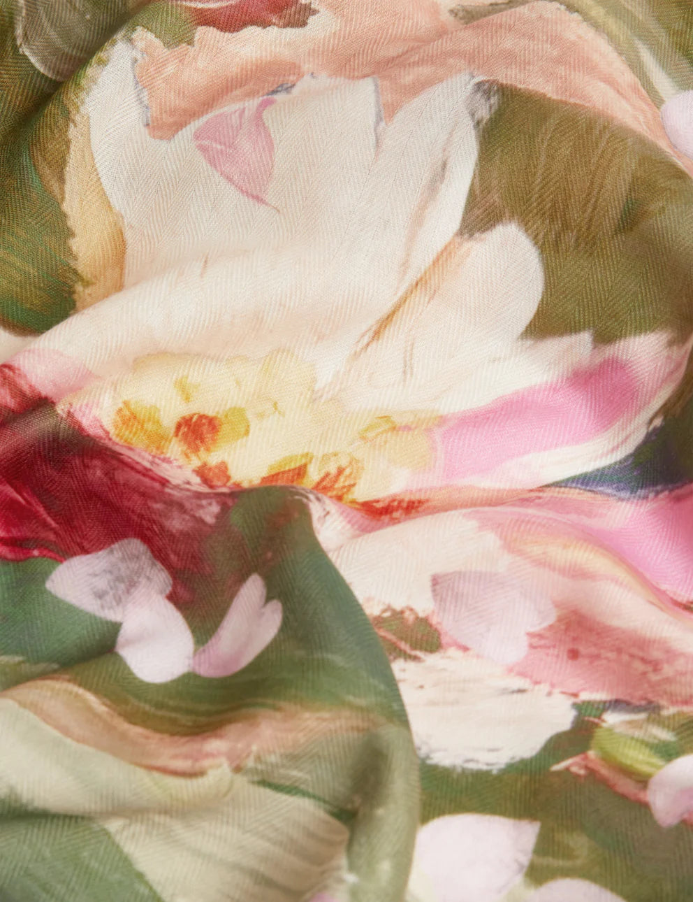 Ted Baker Orlaae Floral Print Woven Scarf | Pink