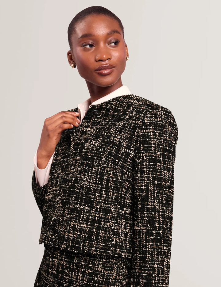 Ted Baker Ummi Boucle Jacket | Black