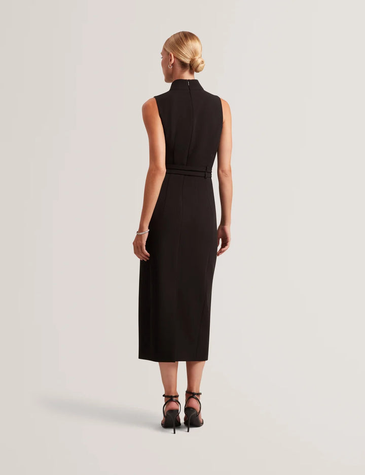 Ted Baker Hanlied Sleeveless Tailored Midi Dress | Black – alternate view 2