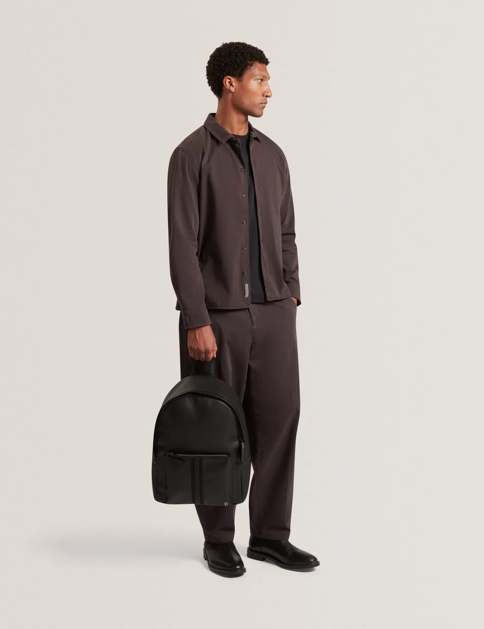 Ted Baker KYI Webbing Detail Backpack | Black
