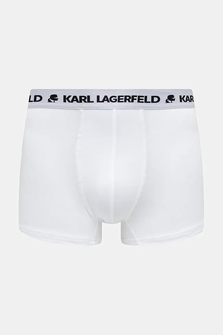 Karl Lagerfeld Logo Monochrome Trunk 3 Pieces | Black/Grey/White