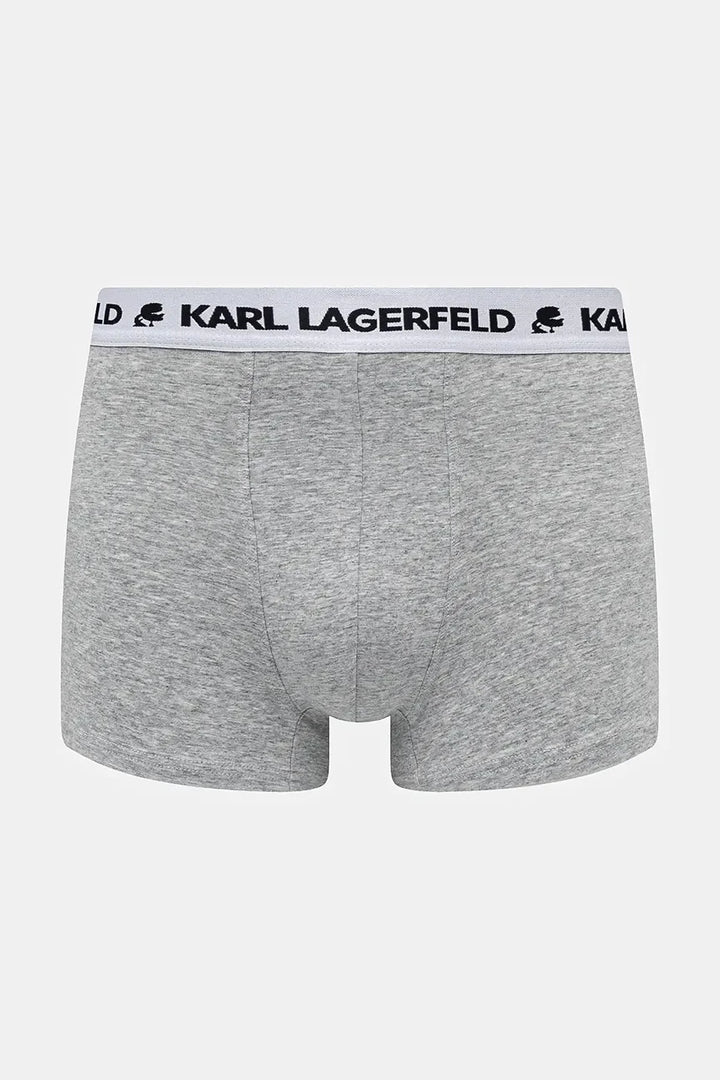 Karl Lagerfeld Logo Monochrome Trunk 3 Pieces | Black/Grey/White