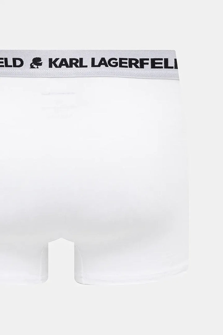 Karl Lagerfeld Logo Monochrome Trunk 3 Pieces | Black/Grey/White